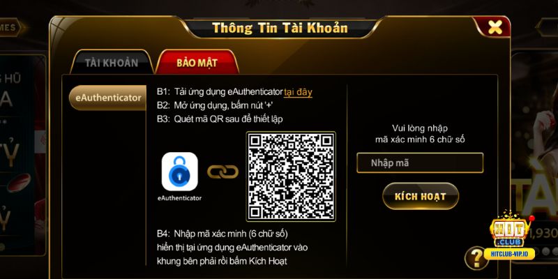 Kích hoạt bảo mật 2 lớp để bảo vệ tài khoản