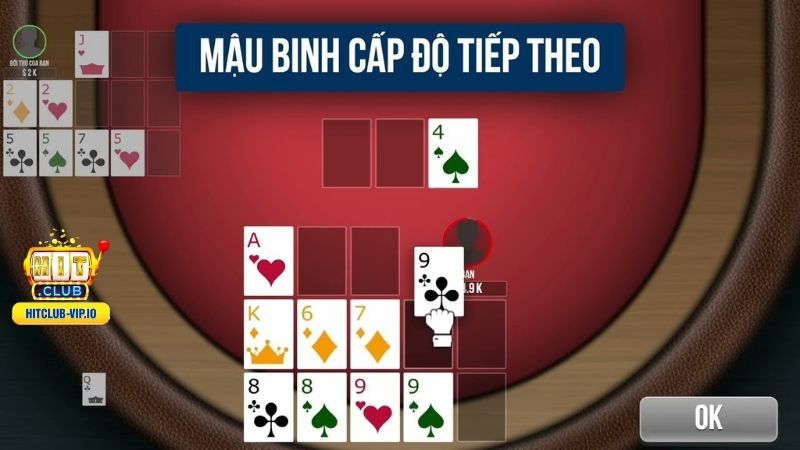 Cần có kinh nghiệm khi chơi game bài Mậu Binh