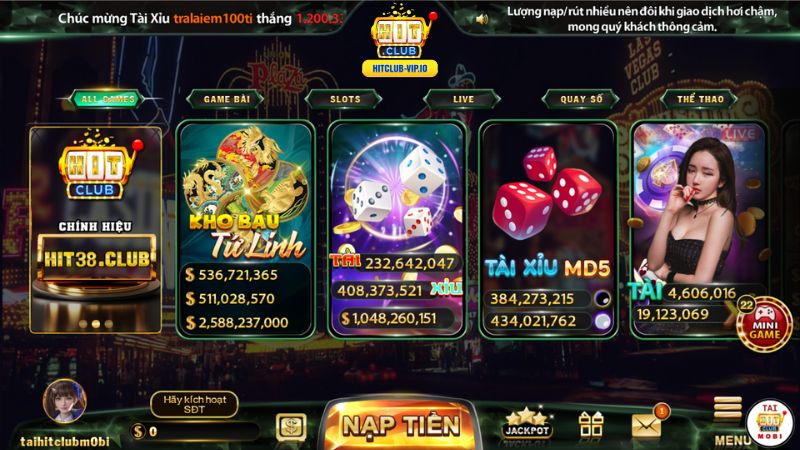 Đa dạng các chương trình khuyến mãi tại HitClub phục vụ người chơi