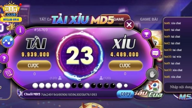 Tài xỉu thông thường và tài xỉu MD5 có sự khác biệt nhất định